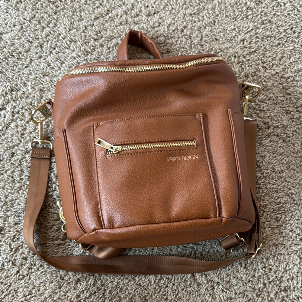 Fawn Design Brown Backpack